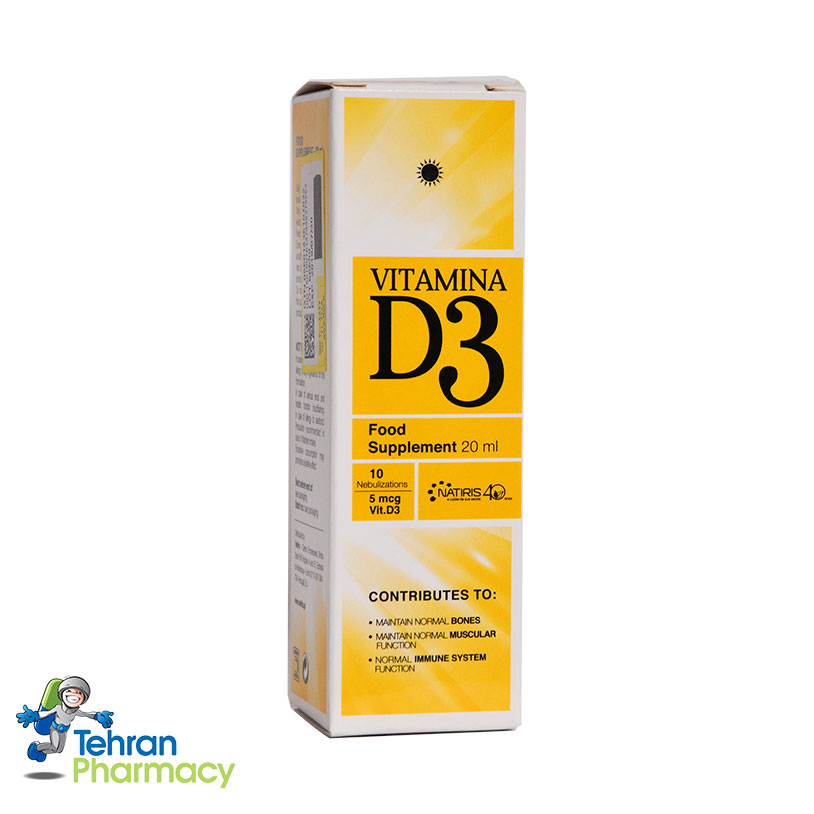 اسپری خوراکی ویتامین D3 ناتیریس - Natiris Vitamin D3